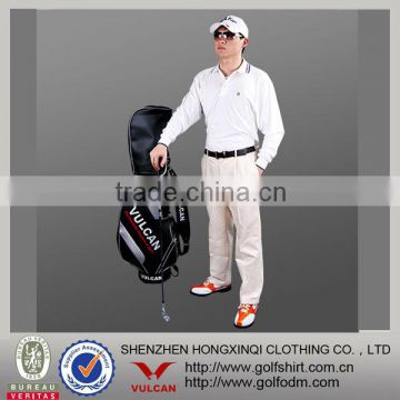 2013 High quality Cotton men long sleeve golf shirt