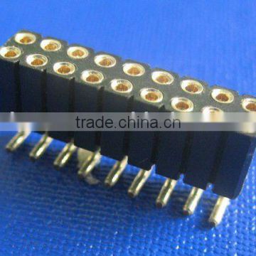 2.54 mm SMT SIP IC Socket wire wrap Solder Type