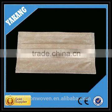 3 ply spunlace blace and white grid breathable and cute non-woven face mask factory