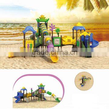 Kids Playground Plastic Slides Outdoor Playground Equipment for Kindergarten