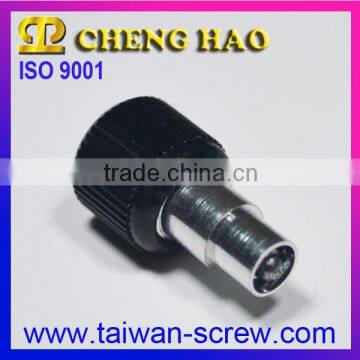 Customized Recessed Plastic Head Bolt by CNC