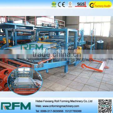 Chinese rock wool sandwich pannel production machine