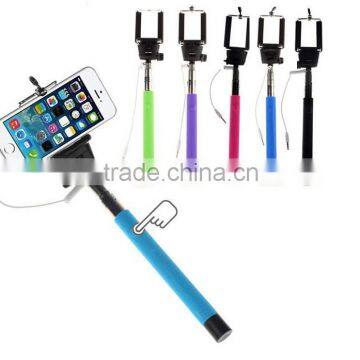 z07-5 Hot Sell Handheld Cell phone camera selfie stick, wireless monopod, bluetooth monopod