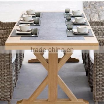 Dining set outdoor wicker furniture - Vietnam wholesale rattan furniture