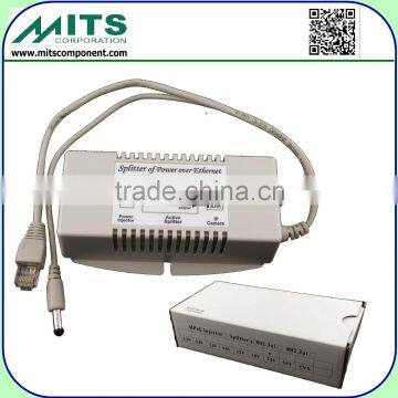 40W/24V, 2.1 / 5.5mm Gigabit High PoE Splitter photo-2