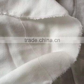 soft twill PFD PFP polyester viscose fabric