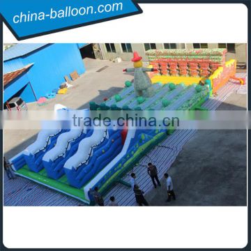 inflatable obstacle game inflatable castle bouncer trampoline