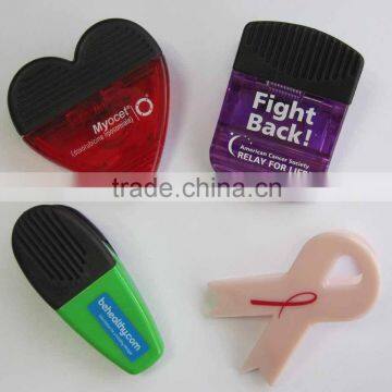 HEYU plastic strong fridge magnet clip