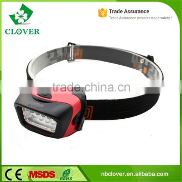 Made in china hunting equipment powerful headlamp 5 led led head light for outdoor