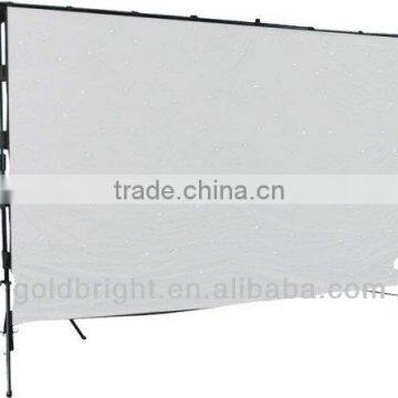 China lighting 2*3m 108pcs TRI IN ONE MIXED leds Battery white LED starcloth curtain led backdrop