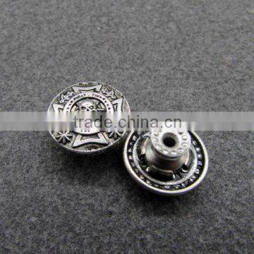 2016 Cool Ghost Face Metal Shank Button photo-3