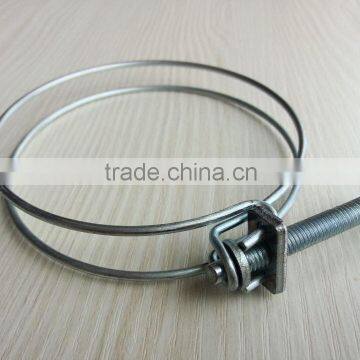 Double wire hose clamp made in China