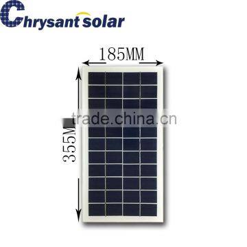 8W 11V Polycrystalline Solar Panel Without Frame