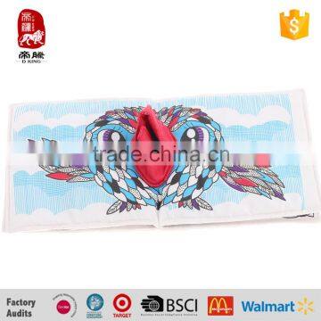 2016 Educational OEM Baby Kid Infant Play Cloth Book With Animals photo-6