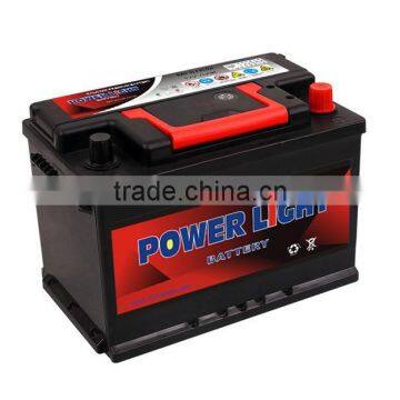 High quality 12V Maintenance free car battery MF56618 12V 66AH