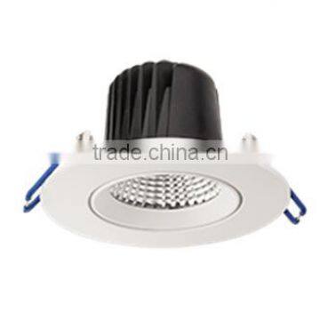 ON9067 8w led cob aluminum recessed spotlight ceiling lamp