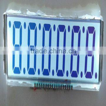 programmable 7 segment lcd display