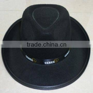 Promotion Western Cowboy Hat Cowboy Party Hat With Ribbon