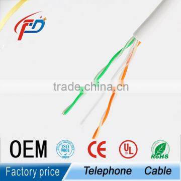 Factory Hot-sale cat 3 telephone cable