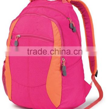 Xiamen XZH 600D polyester school bag backpack mochilas