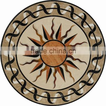 China wholesale A grade natural marble tablecloth flower designs