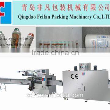 full automatic agrochemical bottle shrink wrapping machine