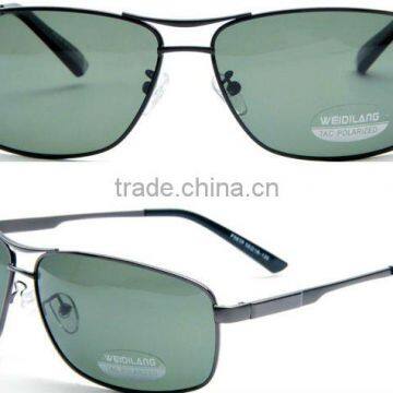 2012 metal black and white vision glasses