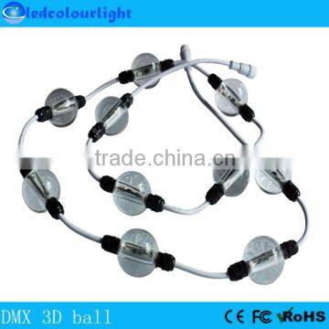 50mm Solid Milk Nightclub Stage Madrix DMX512 String Pixel Ball Light photo-5