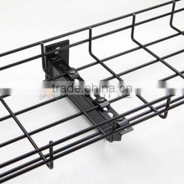 Wall Brackets with Cover with Connector Powder Wire Mesh Cable Tray