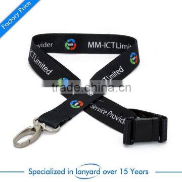 Cheap NO MOQ Custom Made Polyester Lanyard photo-3