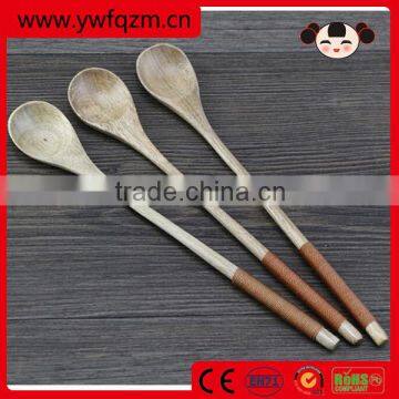 Hot selling high quality wooden spoons with logo