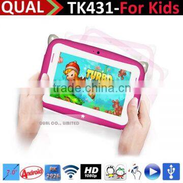 RK2926 Quad core android 4.4 mofing UI Children tablet pc 4.3 inch rockchip kids tablet B