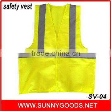 100% polyester 3m scotchlite safety vests