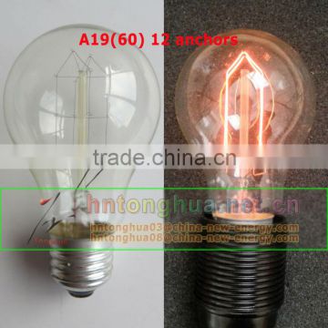 vintage edison bulb carbon filament edison Lamp A19 A60