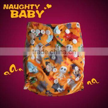 Cartoon Naughty Baby Modern Baby Pocket Cloth Diaper/cloth Nappy photo-2