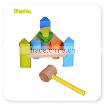 Wooden Pound-A-Peg