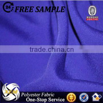 Trendy polyester flashy crepe chiffon fabric