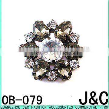 Flowers Shaped Acrylic Stone Lady Fashion Shoes Ornaments photo-1