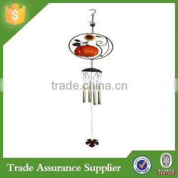 Custom wind chime series metal pumpkin wind chime deco for sale