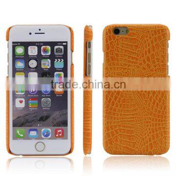 Wholesale Leather Mobile Phone Case Hard Bumper for iPhone 6 Bulk From China