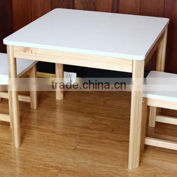 Solid Wood Kids paly table and chairs