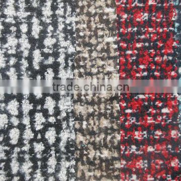 Fancy Woolen Fabric,Jacquard Loop Yarn Wool Fabric,Plaid wool fabrics