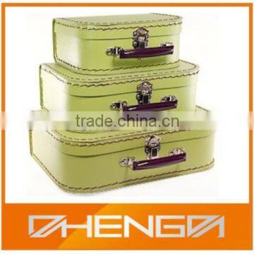 Hot Quality Customized Made-In-China kids mini cardboard suitcase (ZD2014-M023)