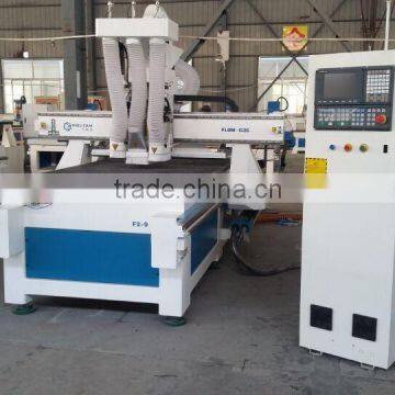 FLDM-1325 Automatic Tool Changer Wood Working Cnc Router With Drilling Head photo-4