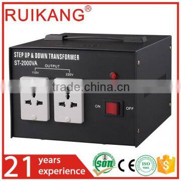 Step down transformer converter 220v to 110v 2000w