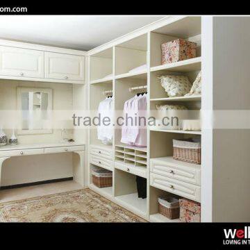 Customized Latest European Bedroom Wardrobe