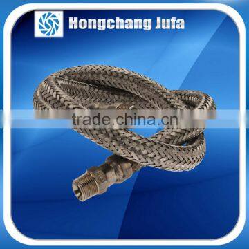 High Pressure 1 2 Inch Stainless Steel Braided Flexible Hose/flexible Braided Hose photo-3