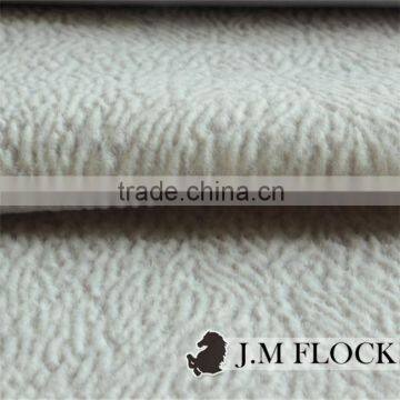 Junma Dark Grey Twill Pattern Spray Flocked Fabric Flocking Sofa Upholstery Fabric photo-3