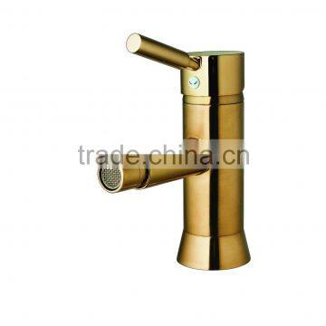 single handle gold bidet faucet 11/E8573G