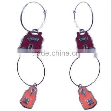 Fashion Red Wine Glass Goblet Pendant